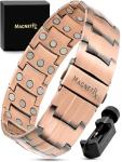 Copper Magnetic Bracelet for Men - Adjustable Fit