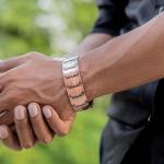 Copper Magnetic Bracelet for Men - Adjustable Fit