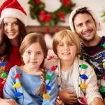 12PCS LED Christmas Necklace for Holidays and Parties