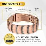 Copper Magnetic Bracelet for Men - Adjustable Fit