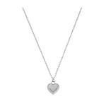 Michael Kors Silver Heart Pendant Necklace for Women