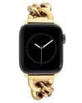 Anne Klein Adjustable Gold Chain Bracelet for Apple Watch