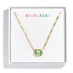 Pink Birthstone Pendant Necklace by BaubleBar