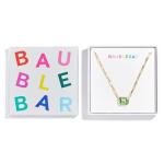 Pink Birthstone Pendant Necklace by BaubleBar