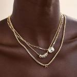 Pink Birthstone Pendant Necklace by BaubleBar