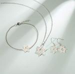 FANCIME Star of David Necklace in Sterling Silver