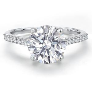 1-3 Ct Lab Grown Diamond Engagement Ring