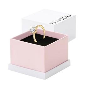 PANDORA Gold-Plated Crown Solitaire Ring for Her