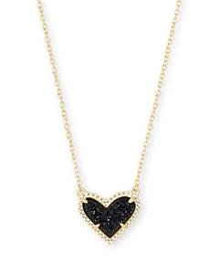 Kendra Scott Ari Heart Pendant Necklace in Gold