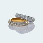 1.00 Carat Round Lab Grown Diamond Eternity Ring