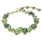 Green Crystal Gema Soft Bracelet by Swarovski