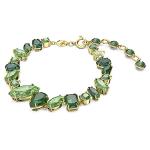 Green Crystal Gema Soft Bracelet by Swarovski