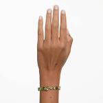 Green Crystal Gema Soft Bracelet by Swarovski