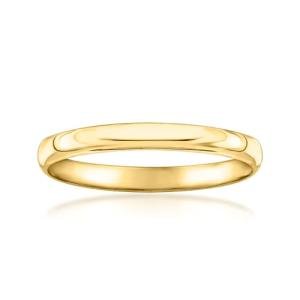 14kt Yellow Gold Polished Ring by Ross-Simons
