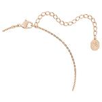 Swarovski Rose Gold Pendant Necklace with Pearls