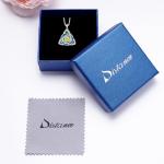 Celtic Birthstone Necklace in Sterling Silver