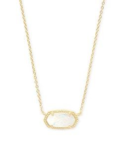 Kendra Scott White Opal Pendant Necklace