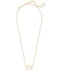 Kendra Scott White Opal Pendant Necklace
