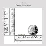 10K Yellow Gold Diamond Stacking Band Ring