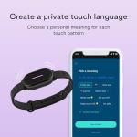 Long Distance Touch Bracelets for Couples Set