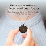 Bond Heart Necklace - Capture Heartbeats, Perfect Gift