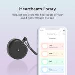 Bond Heart Necklace - Capture Heartbeats, Perfect Gift