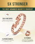 EllipseMAX Magnetic Copper Bracelet for Women