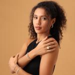 Double Halo Lab Grown Diamond Bridal Ring Set