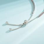 Sterling Silver Sapphire Tennis Bracelet for Women