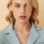 18-Inch 4mm Round CZ Tennis Necklace for Everyone