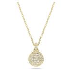 Swarovski Sublima Meteor Pendant Necklace in Gold