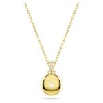 Swarovski Sublima Meteor Pendant Necklace in Gold