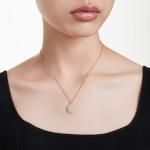 Swarovski Sublima Meteor Pendant Necklace in Gold