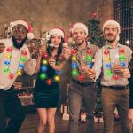 16-Piece Light-Up Christmas Necklace Set