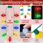 16-Piece Light-Up Christmas Necklace Set
