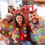 16-Piece Light-Up Christmas Necklace Set