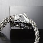 Sterling Silver Small Byzantine Bracelet by Ross-Simons