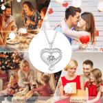 925 Silver Heart Necklace for My Wife