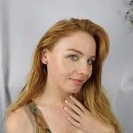 1/2 Carat Lab Grown Diamond Stud Earrings in 14k White Gold