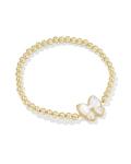 Kendra Scott Haley Bow Stretch Bracelet in Gold