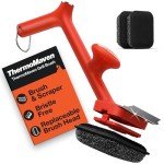 ThermoMaven 17" Bristle-Free BBQ Grill Cleaner