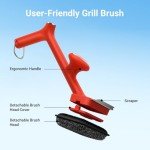 ThermoMaven 17" Bristle-Free BBQ Grill Cleaner