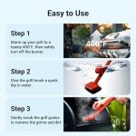 ThermoMaven 17" Bristle-Free BBQ Grill Cleaner