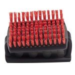 Char-Broil Cool-Clean Handheld BBQ Brush - Red