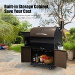 Z GRILLS 700D Wood Pellet Grill with PID Control