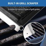 Bristle-Free Grill Brush with Wood Handle