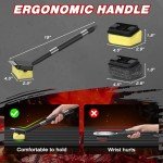 Bristle-Free BBQ Grill Brush with Dual Heads