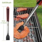 Double Two 4-Piece BBQ Grill Tool Set