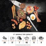 Blackstone 1814 Portable Stainless Steel Griddle Grill