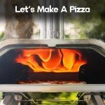 Portable 16-Inch Wood Pellet Pizza Oven